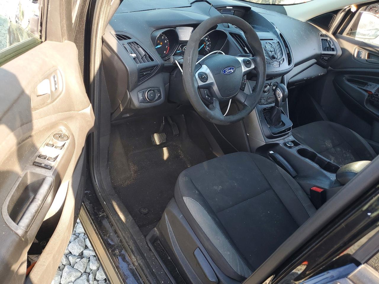 2014 Ford Escape S Black vin: 1FMCU0F70EUC34544