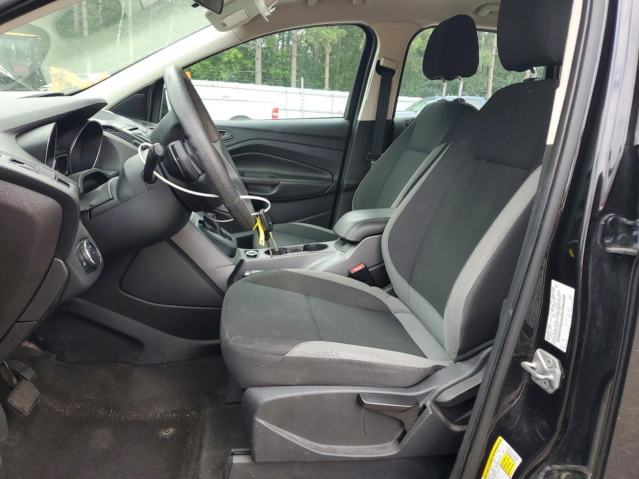 2014 Ford Escape S Black vin: 1FMCU0F70EUC44801