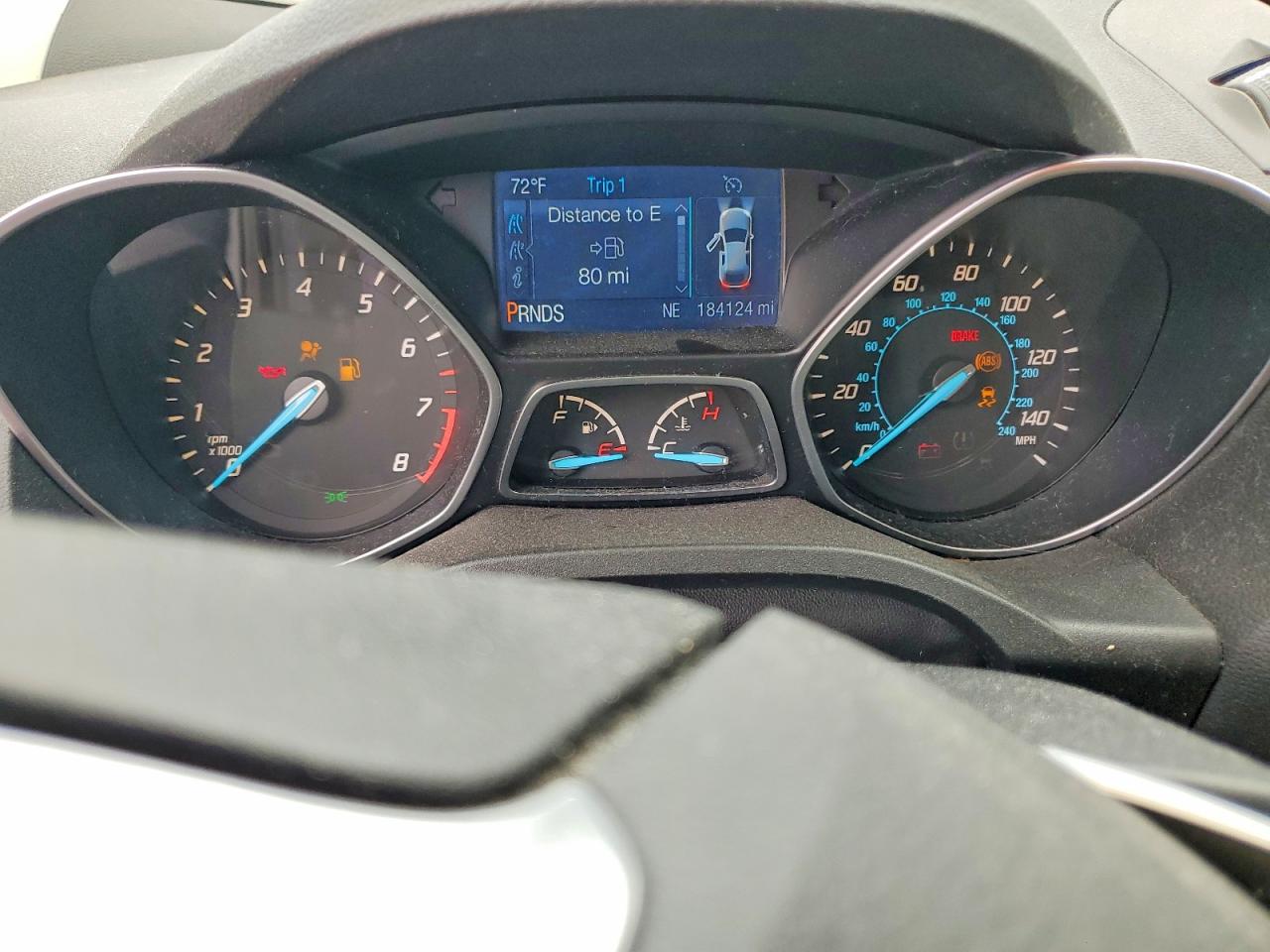 2014 Ford Escape S Black vin: 1FMCU0F70EUC44801
