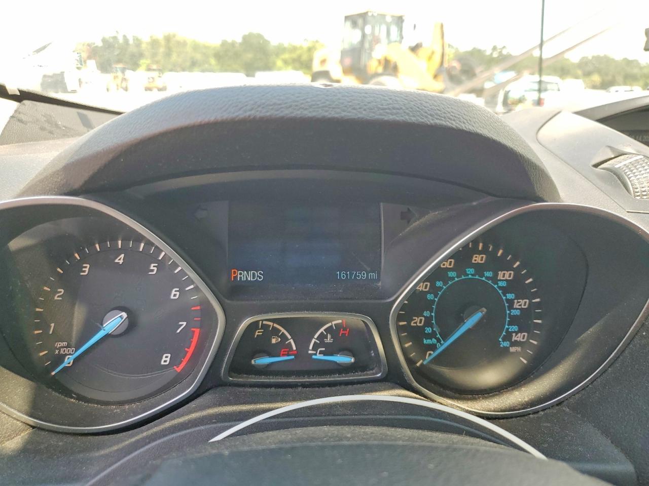 2014 Ford Escape S White vin: 1FMCU0F70EUD94228