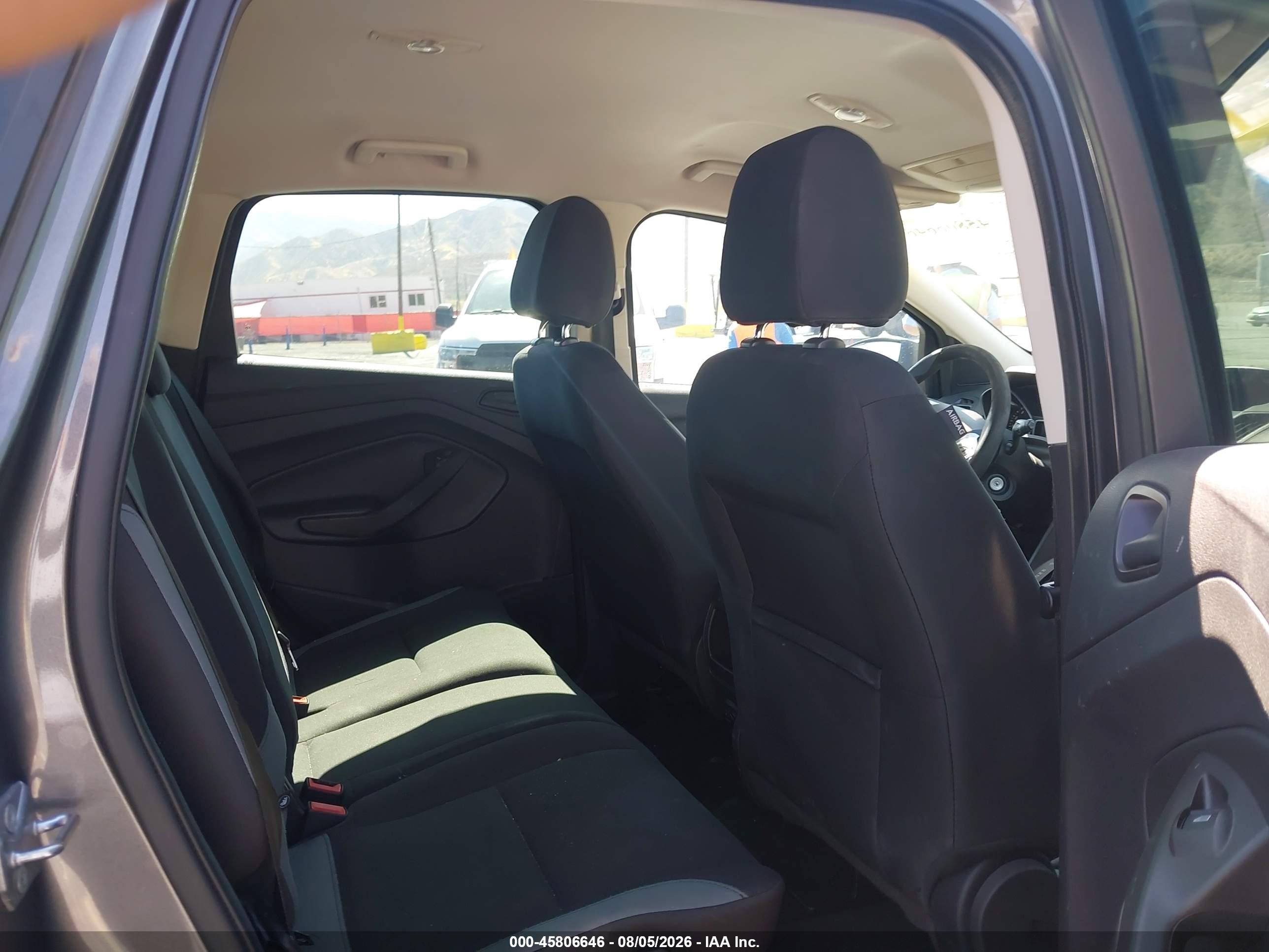 2014 Ford Escape S Gray vin: 1FMCU0F70EUE00965