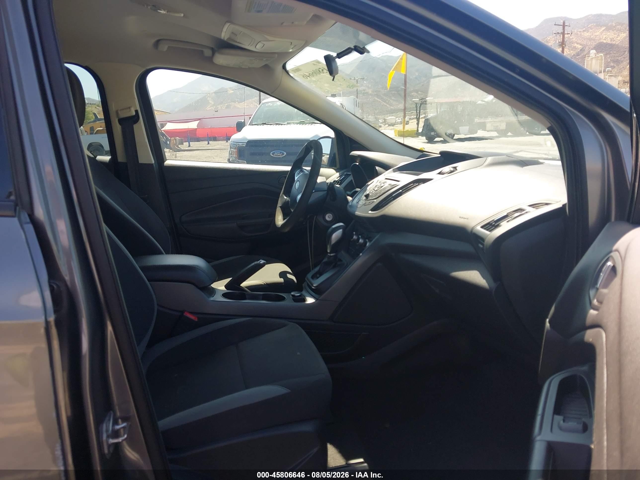 2014 Ford Escape S Gray vin: 1FMCU0F70EUE00965