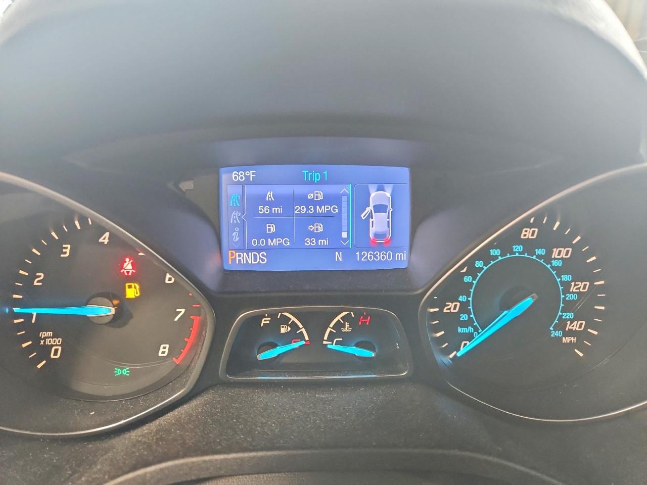 2014 Ford Escape S Темно-бордовый vin: 1FMCU0F70EUE07205