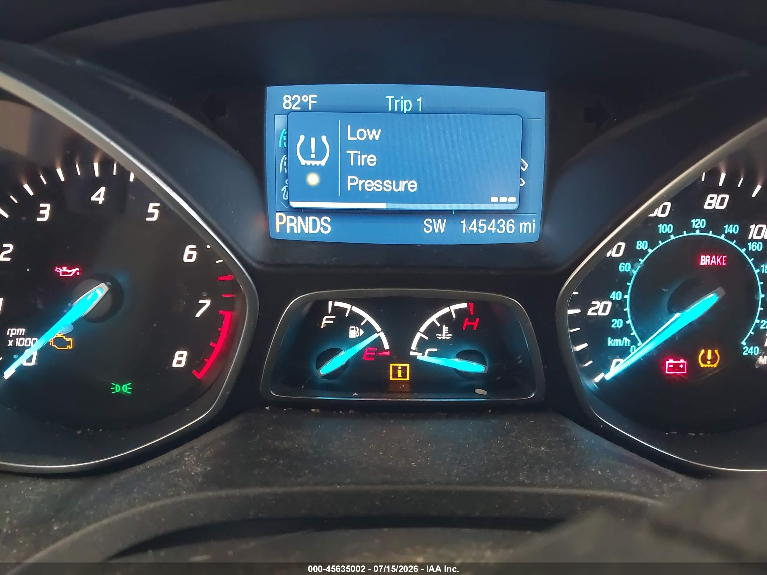 2014 Ford Escape S Белый vin: 1FMCU0F70EUE07625