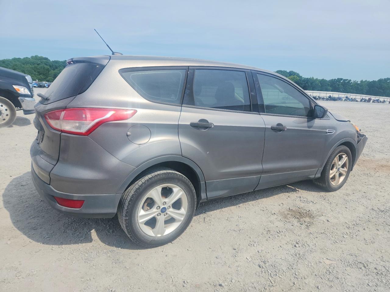 2014 Ford Escape S Серый vin: 1FMCU0F70EUE21167