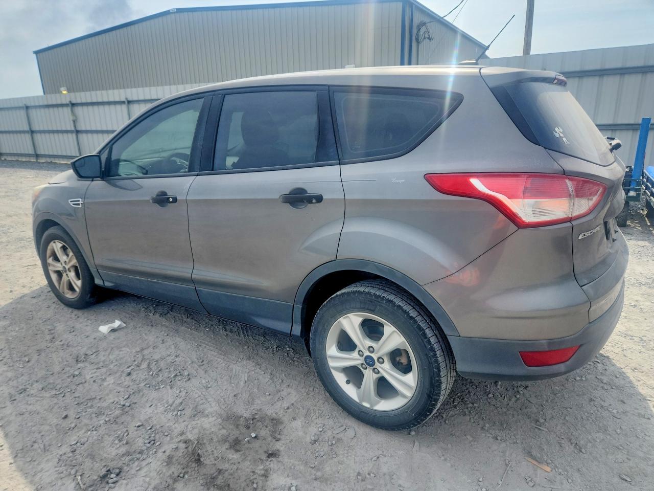 2014 Ford Escape S Серый vin: 1FMCU0F70EUE21167