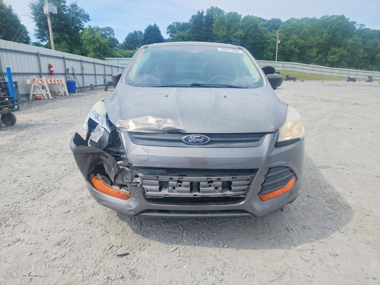 2014 Ford Escape S Серый vin: 1FMCU0F70EUE21167