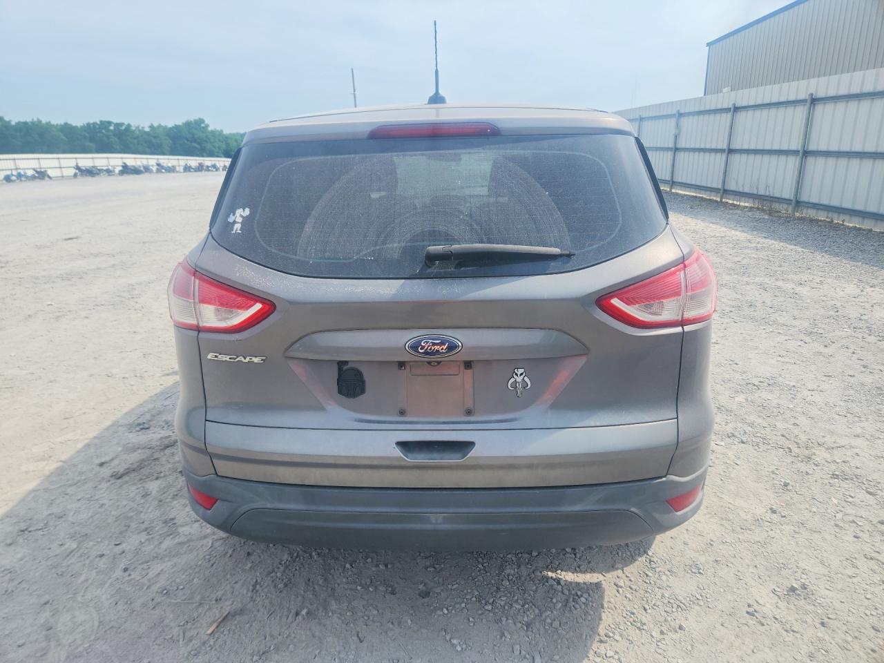 2014 Ford Escape S Серый vin: 1FMCU0F70EUE21167