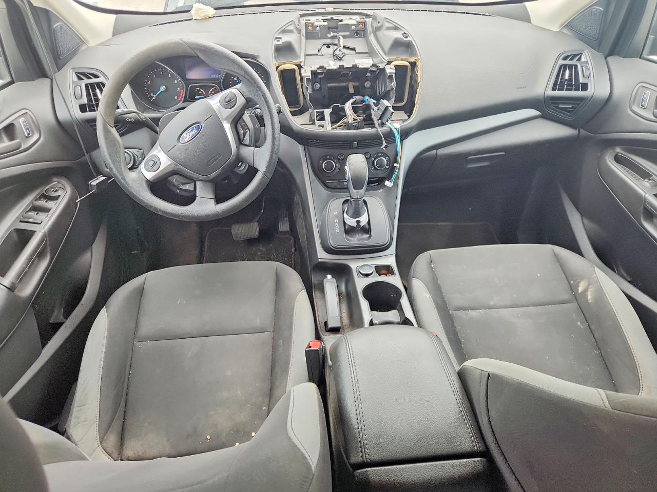 2014 Ford Escape S Silver vin: 1FMCU0F70EUE50569