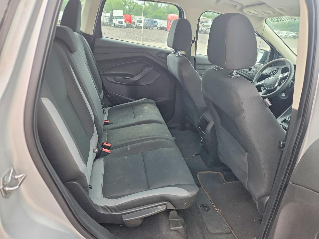 2014 Ford Escape S Silver vin: 1FMCU0F70EUE50569