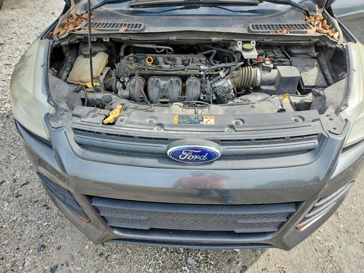 2015 Ford Escape S Серый vin: 1FMCU0F70FUA04620