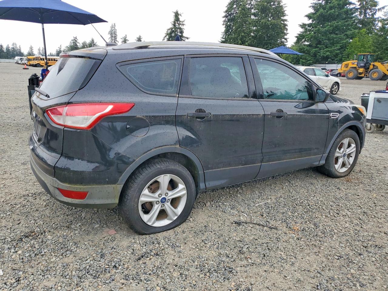 2015 Ford Escape S Black vin: 1FMCU0F70FUA44390