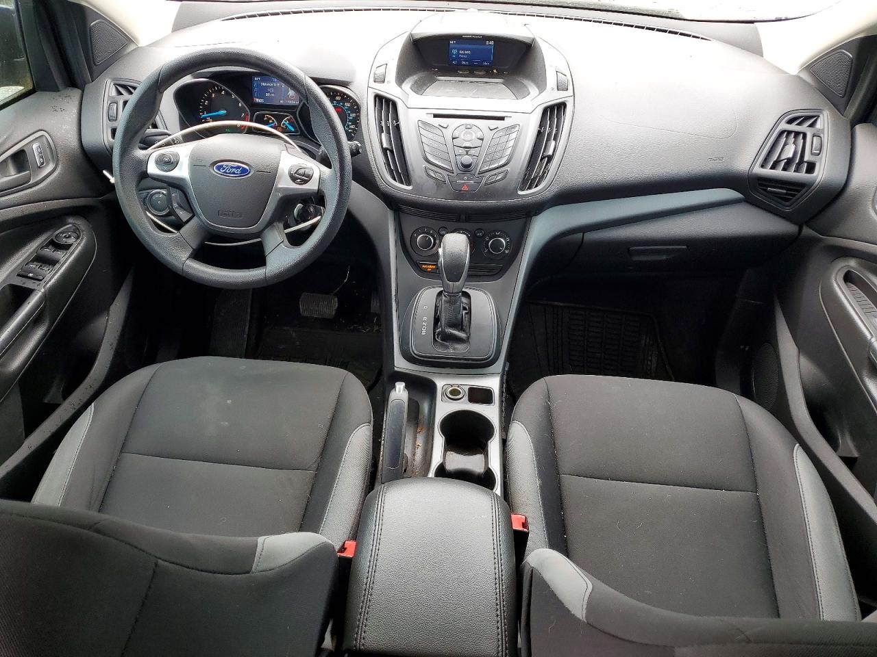 2015 Ford Escape S Black vin: 1FMCU0F70FUA44390