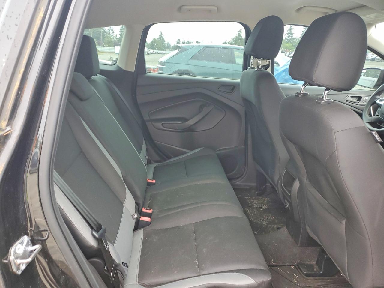 2015 Ford Escape S Black vin: 1FMCU0F70FUA44390