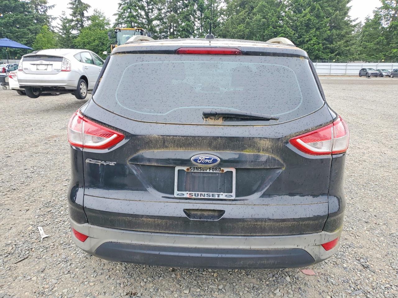 2015 Ford Escape S Black vin: 1FMCU0F70FUA44390