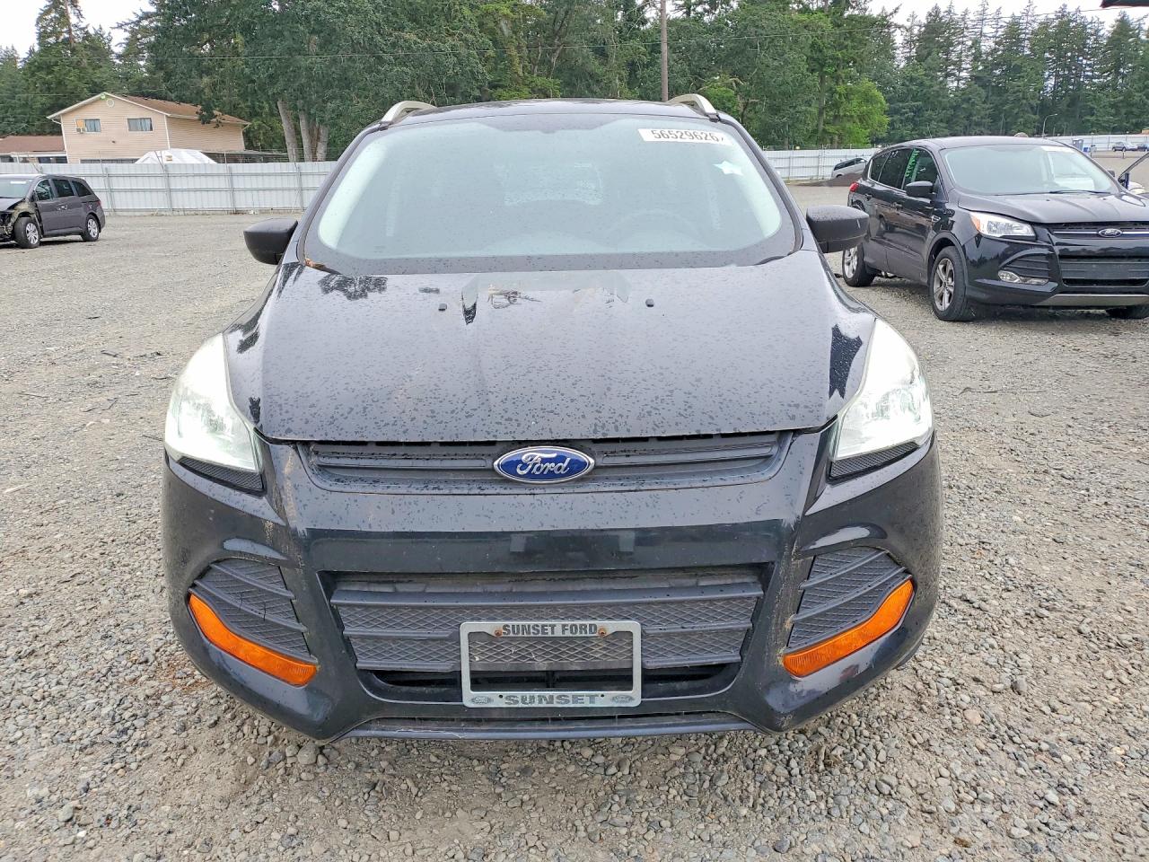 2015 Ford Escape S Black vin: 1FMCU0F70FUA44390