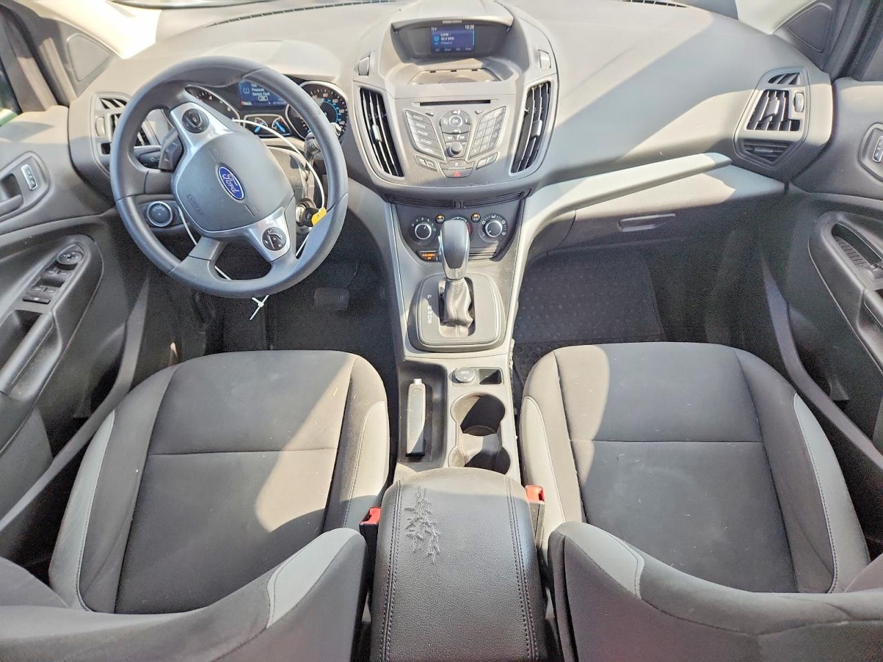 2015 Ford Escape S Silver vin: 1FMCU0F70FUB26507