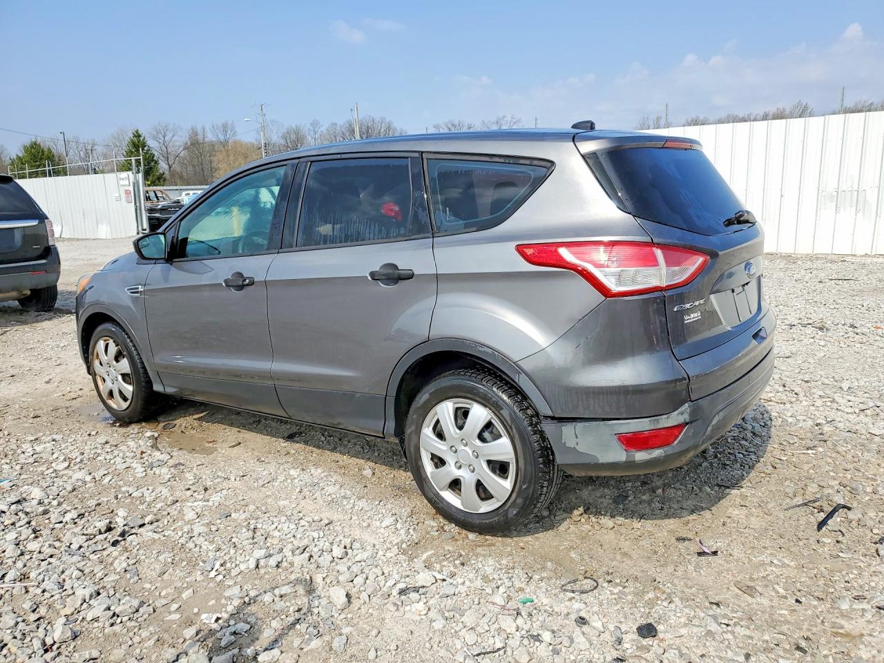 2015 Ford Escape S Gray vin: 1FMCU0F70FUC32116