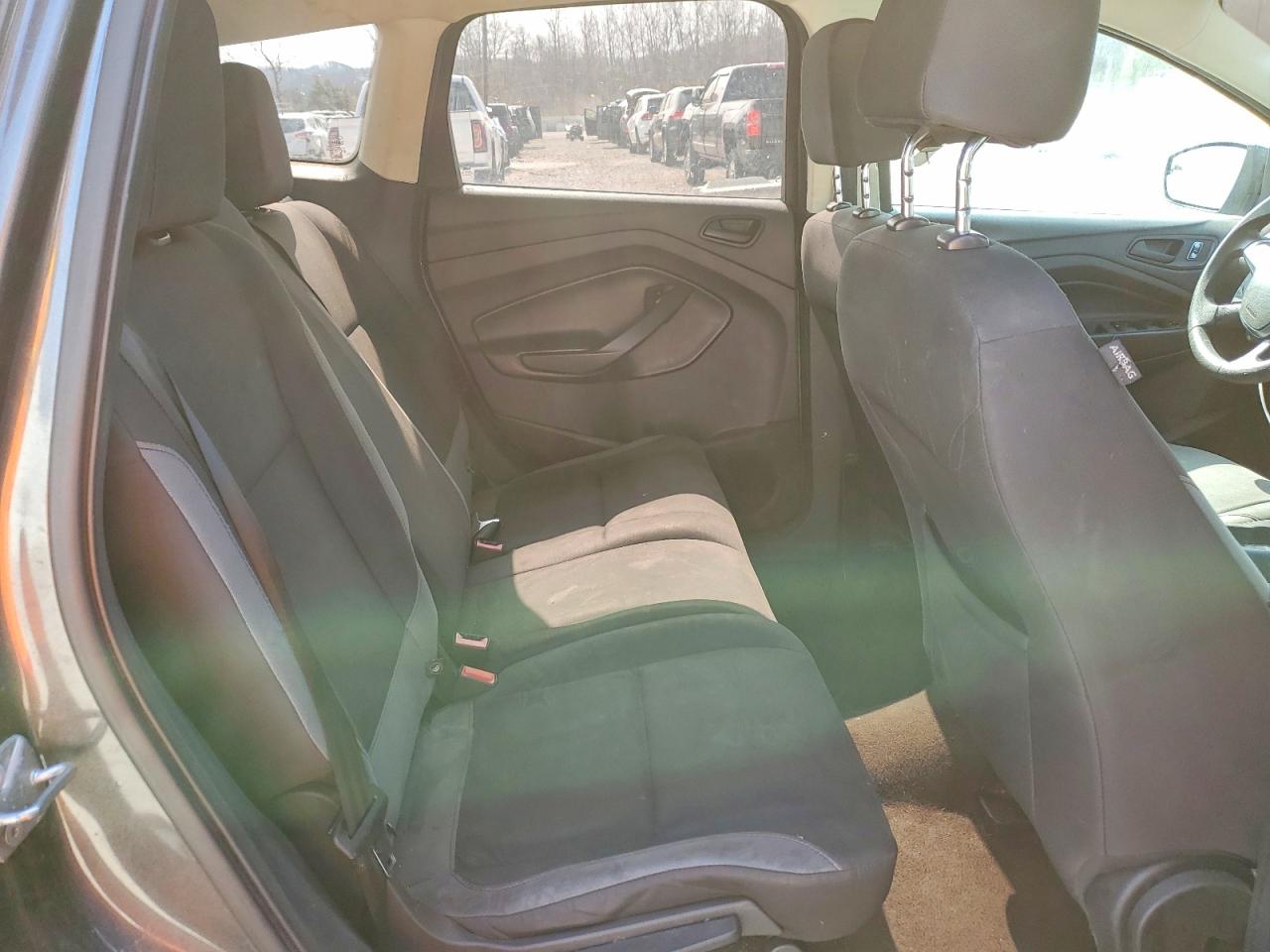 2015 Ford Escape S Gray vin: 1FMCU0F70FUC32116