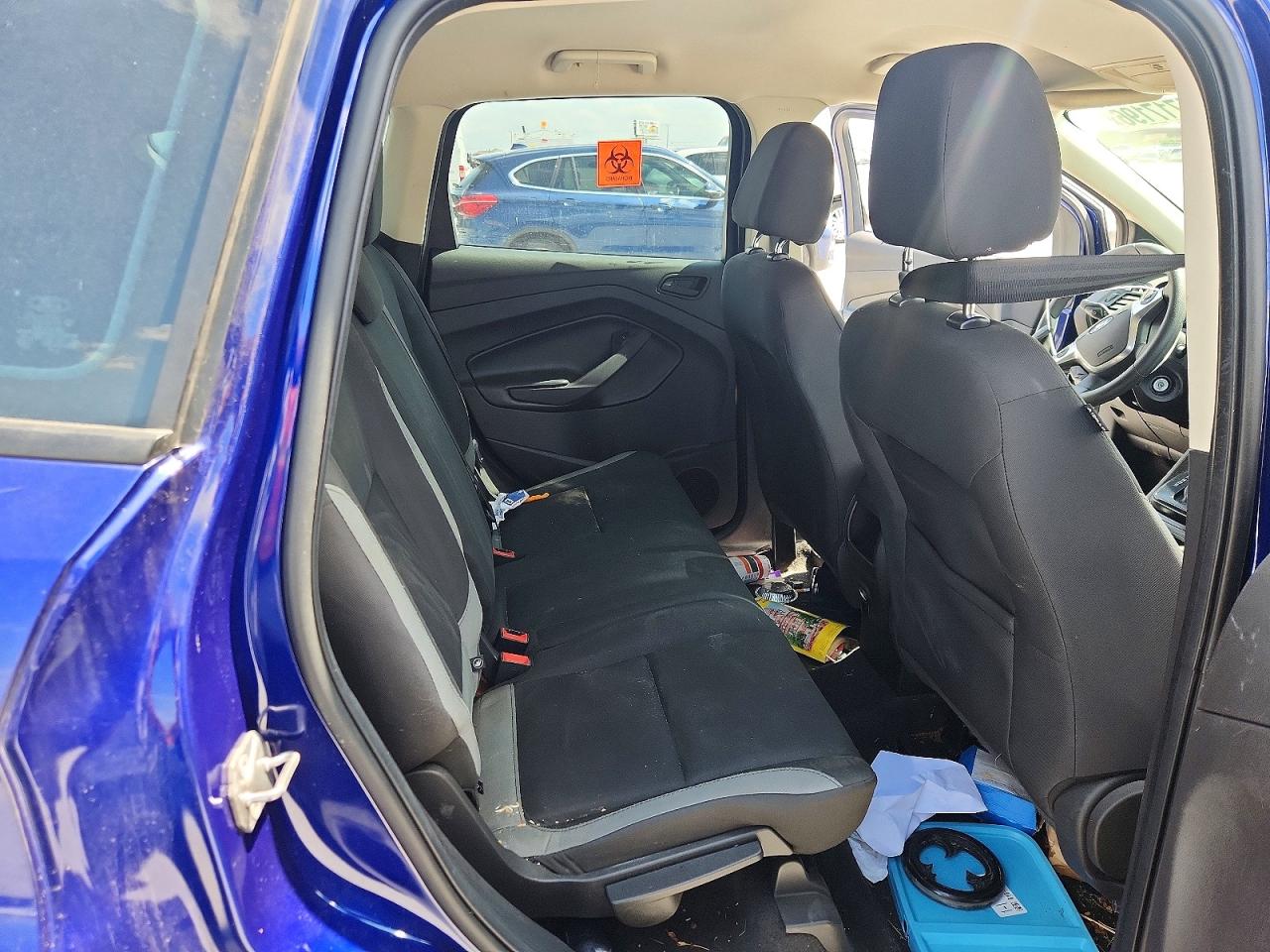 2015 Ford Escape S Blue vin: 1FMCU0F70FUC79095
