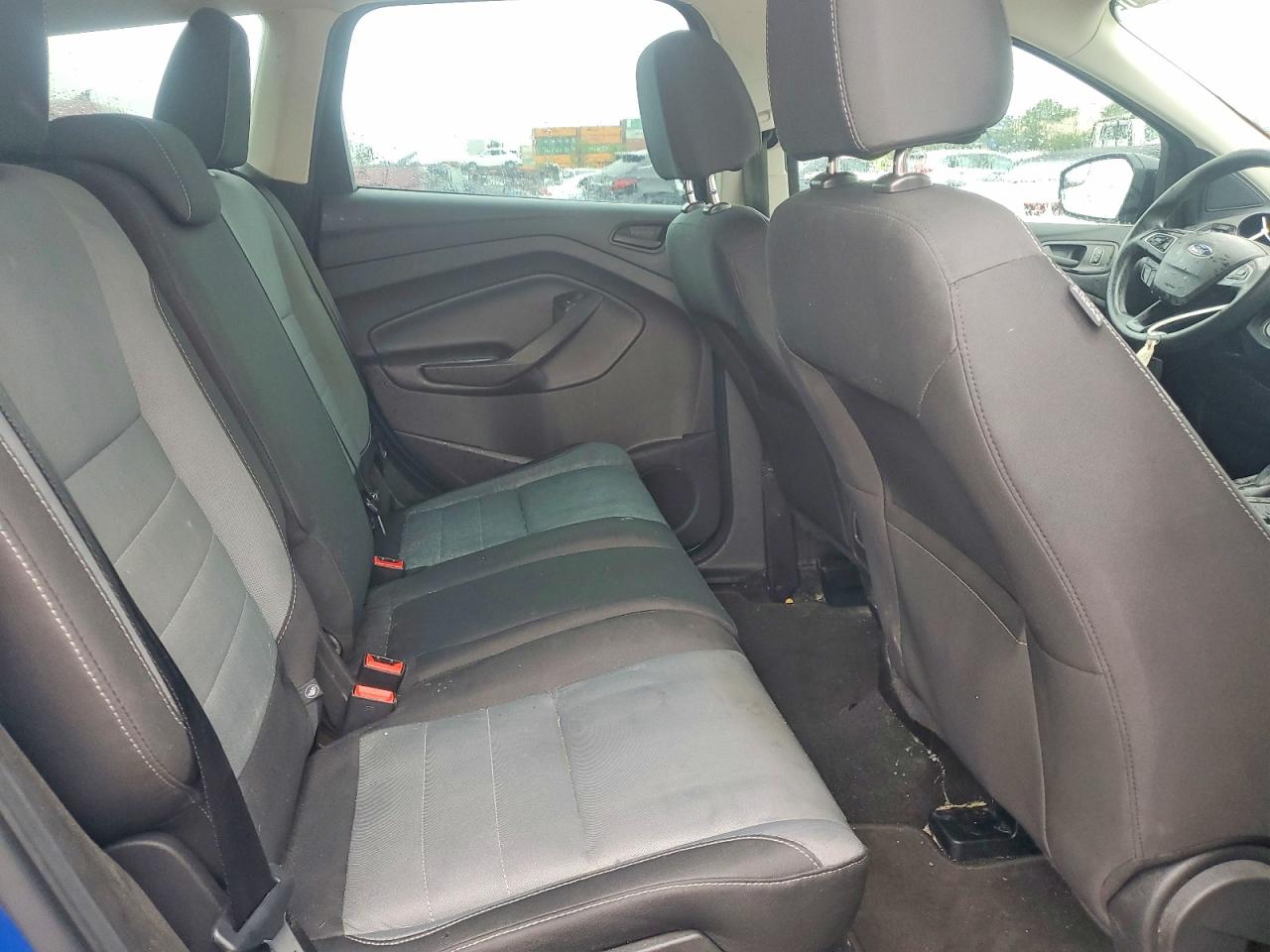2017 Ford Escape S Blue vin: 1FMCU0F70HUE37079