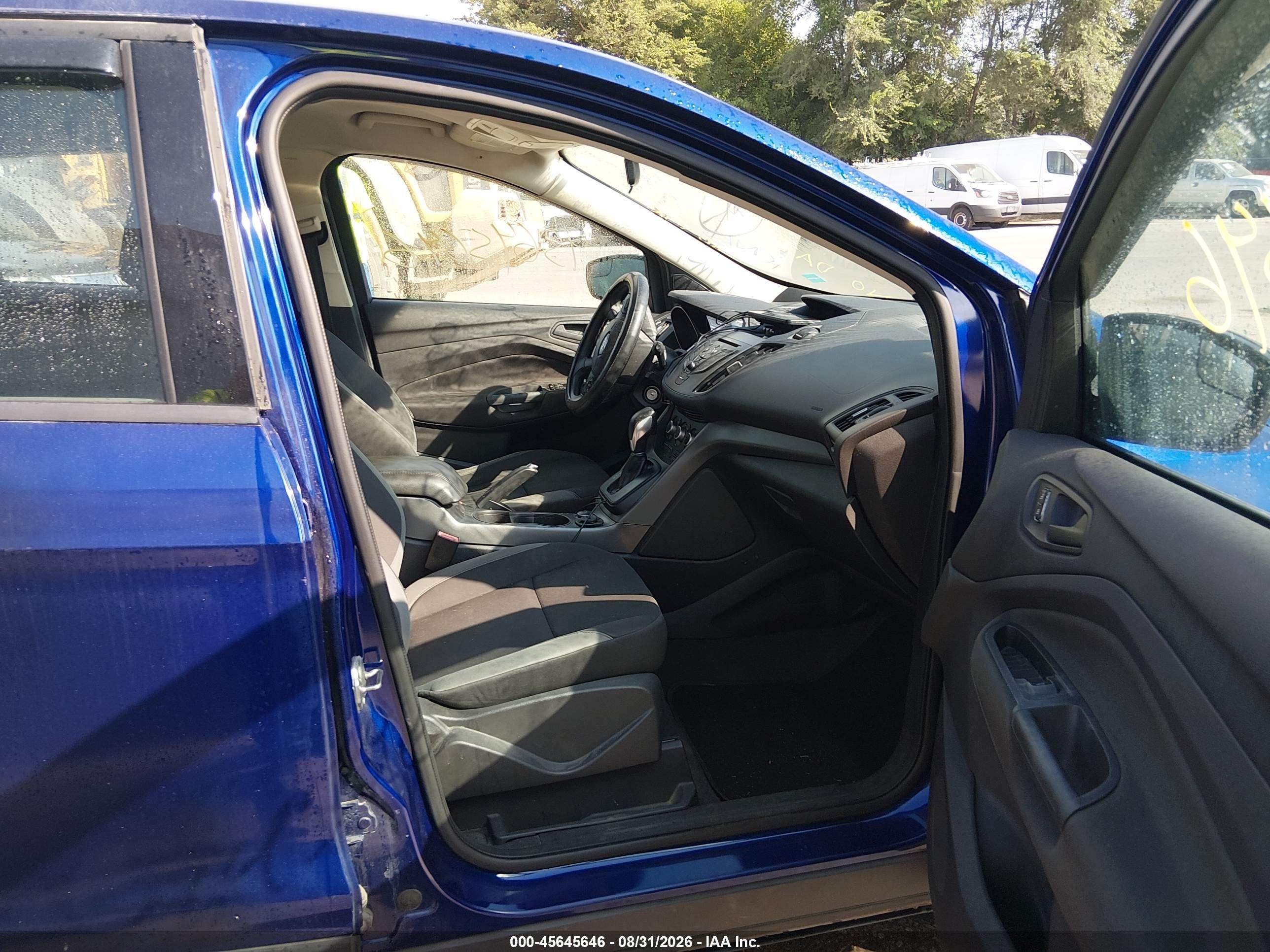 2013 Ford Escape S Blue vin: 1FMCU0F71DUA20175