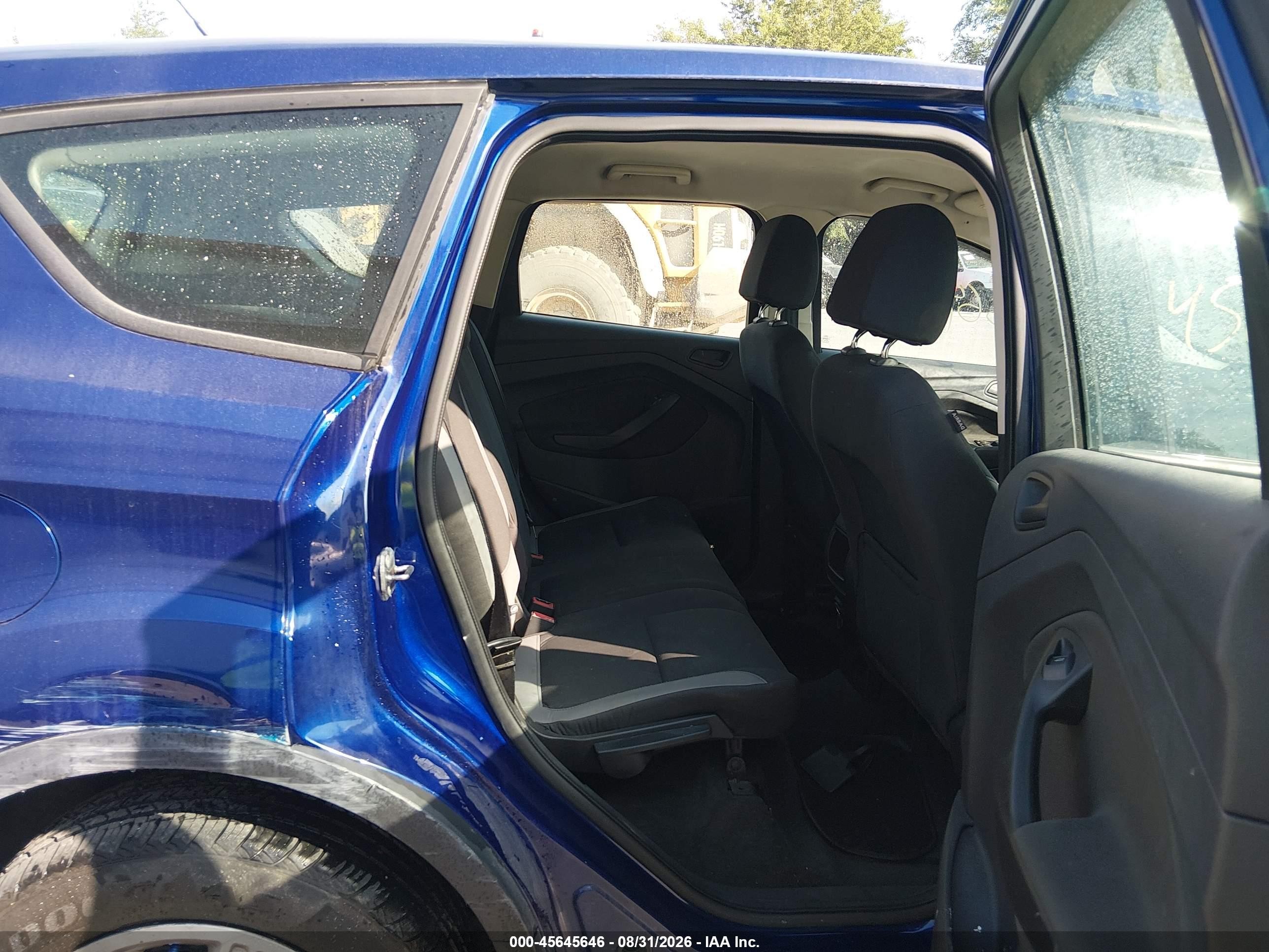 2013 Ford Escape S Blue vin: 1FMCU0F71DUA20175