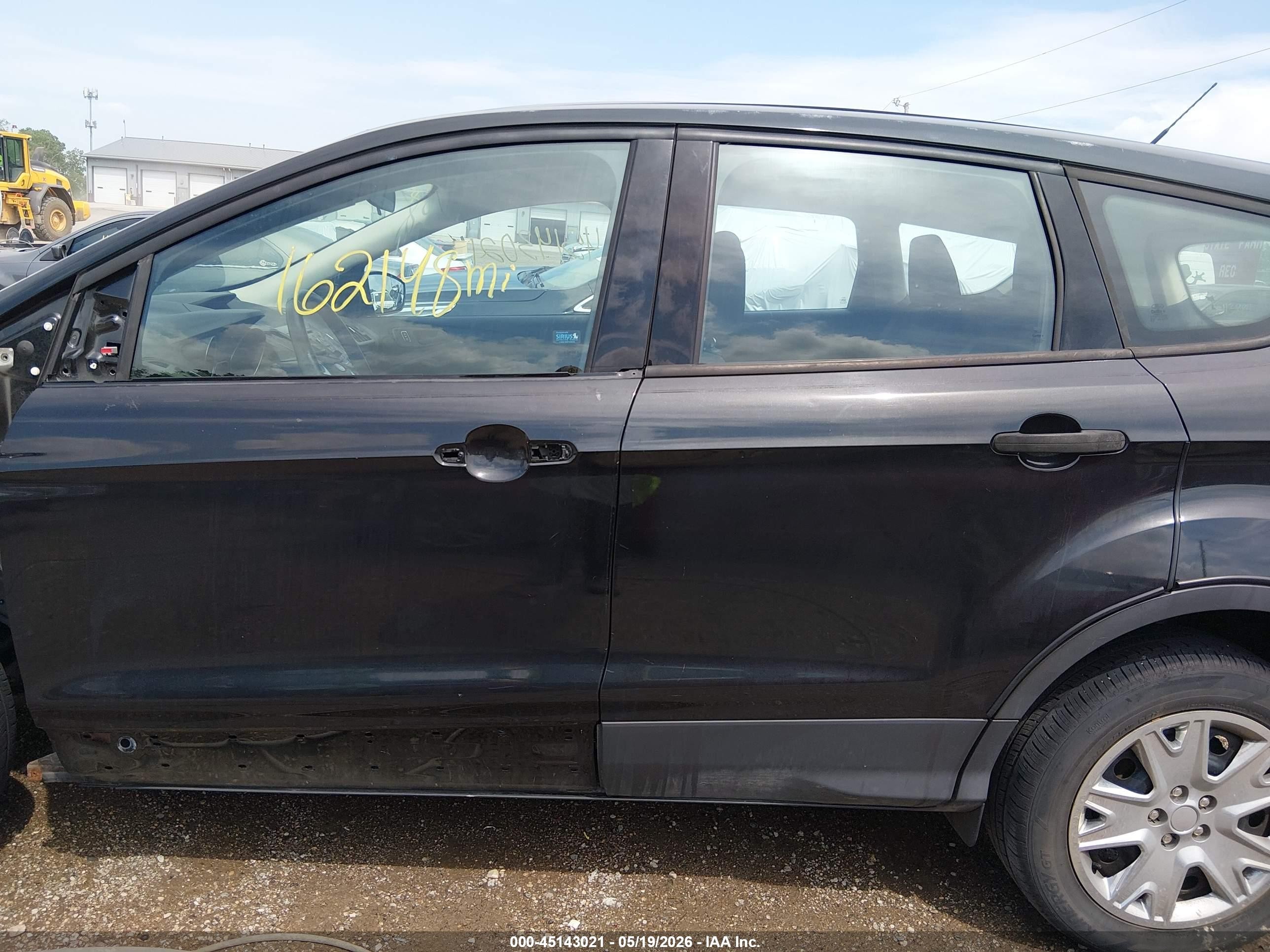 2013 Ford Escape S Black vin: 1FMCU0F71DUA77217