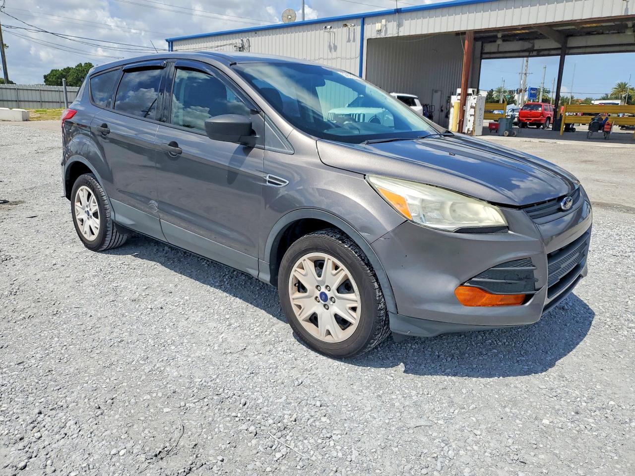 2013 Ford Escape S Gray vin: 1FMCU0F71DUA97936