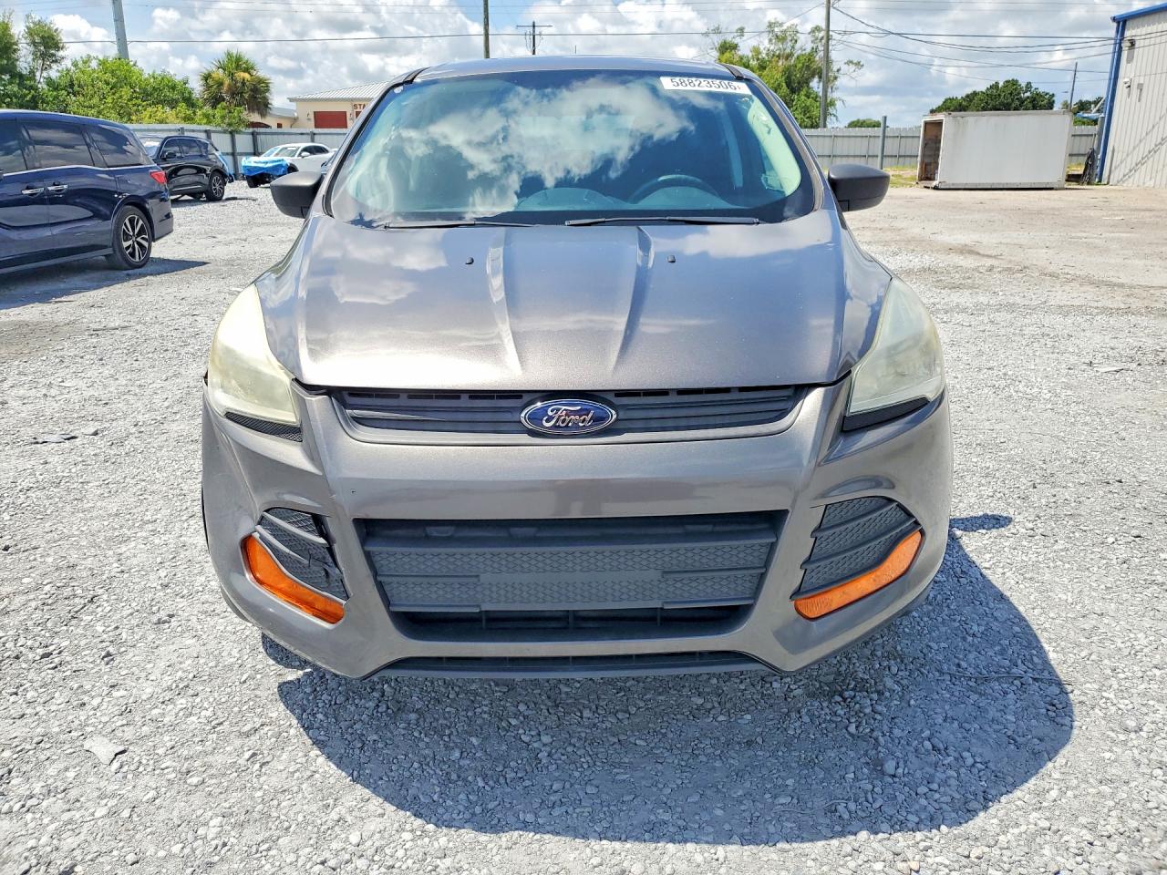 2013 Ford Escape S Gray vin: 1FMCU0F71DUA97936