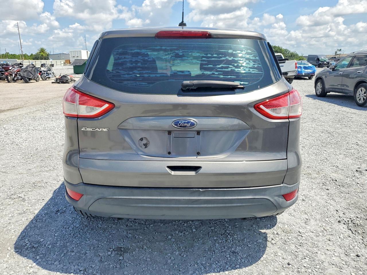 2013 Ford Escape S Gray vin: 1FMCU0F71DUA97936