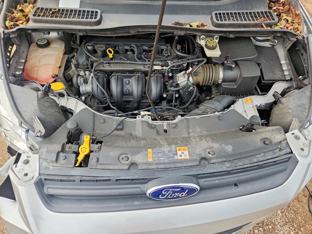 2013 Ford Escape S Silver vin: 1FMCU0F71DUB44253