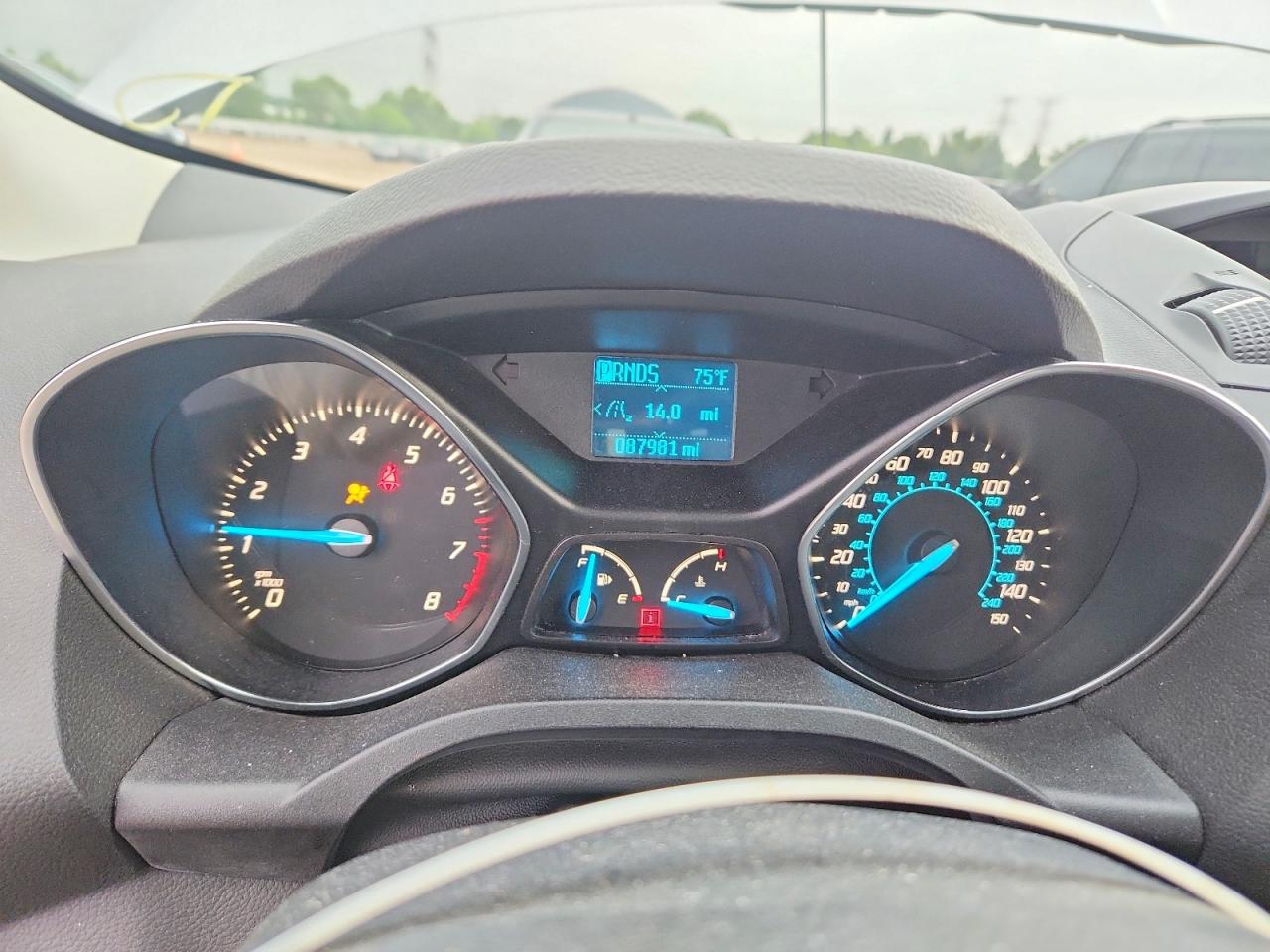 2013 Ford Escape S Silver vin: 1FMCU0F71DUB44253