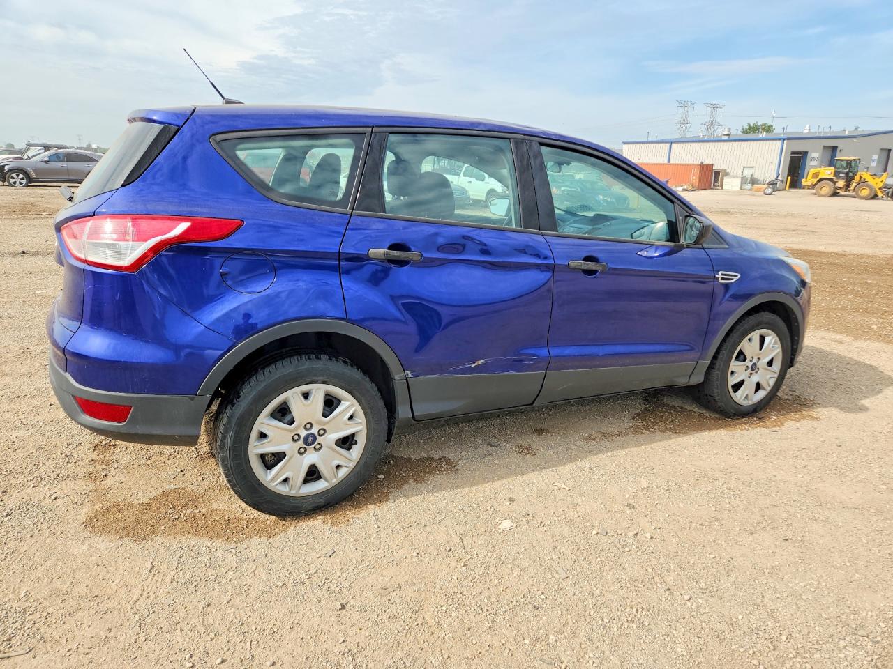 2013 Ford Escape S Blue vin: 1FMCU0F71DUB91735