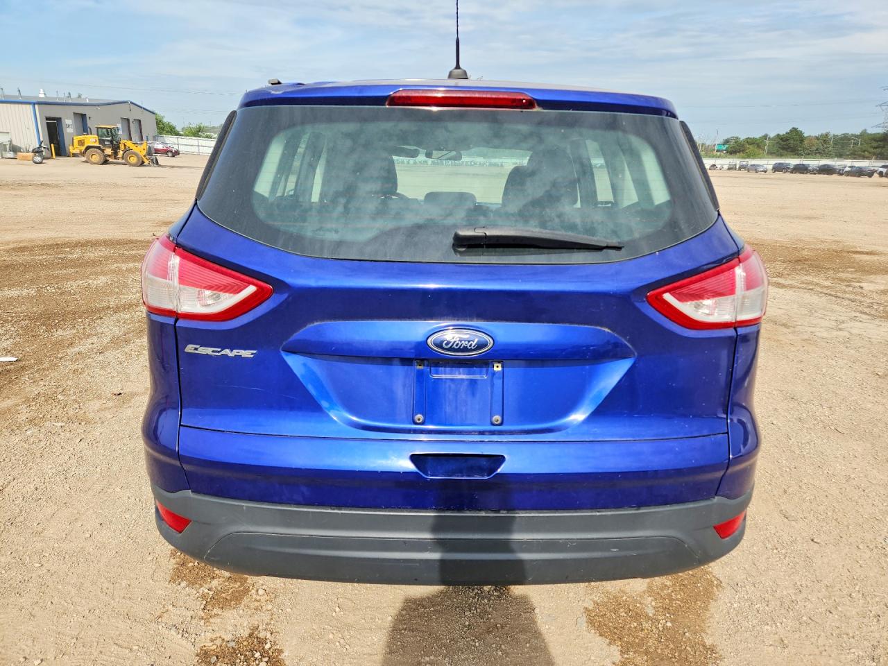 2013 Ford Escape S Blue vin: 1FMCU0F71DUB91735