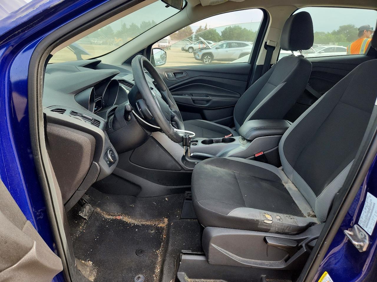 2013 Ford Escape S Blue vin: 1FMCU0F71DUB91735