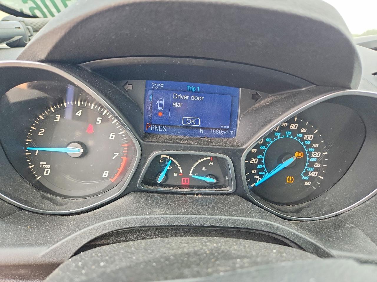 2013 Ford Escape S Blue vin: 1FMCU0F71DUB91735