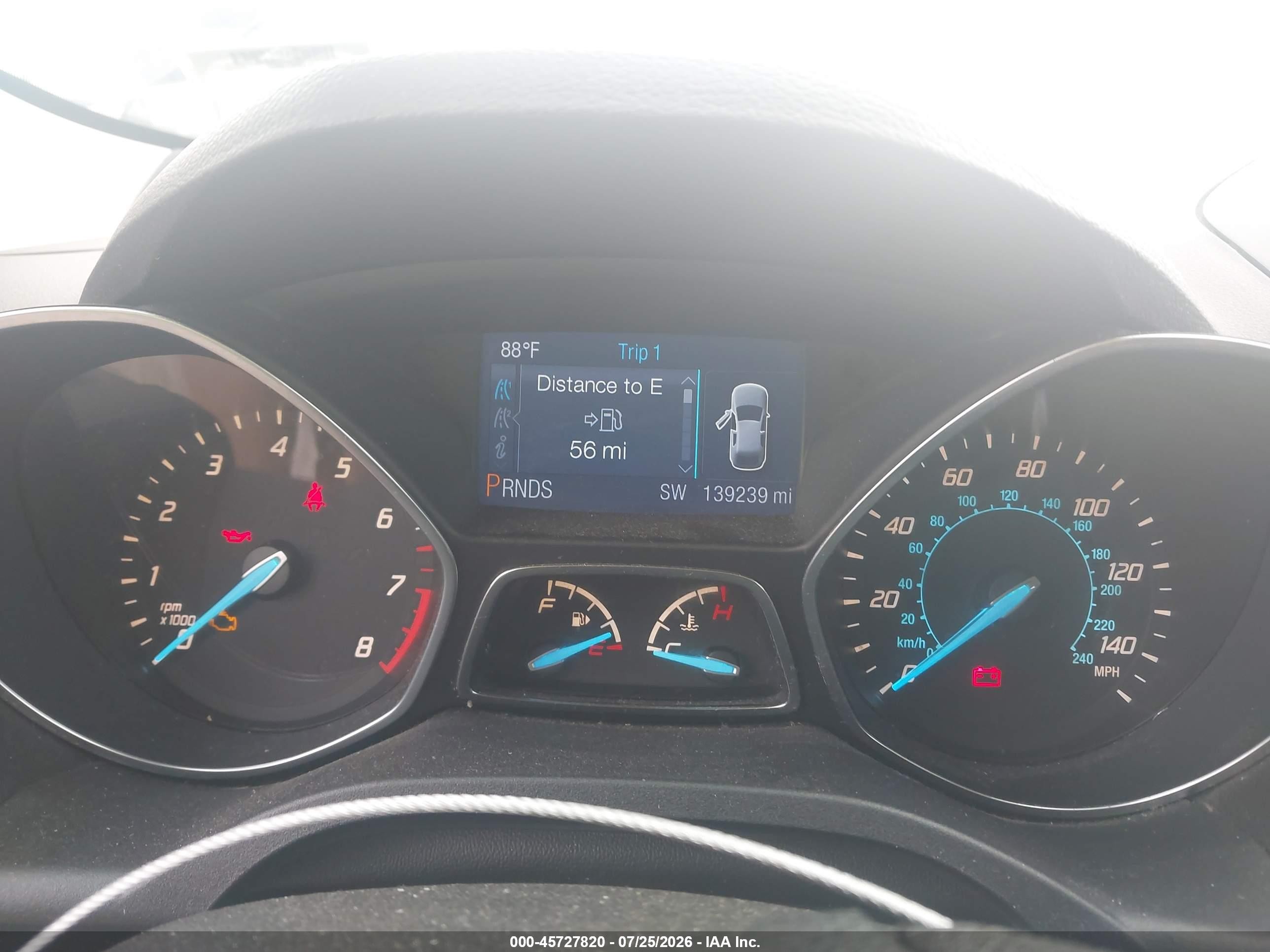2013 Ford Escape S Black vin: 1FMCU0F71DUC70094