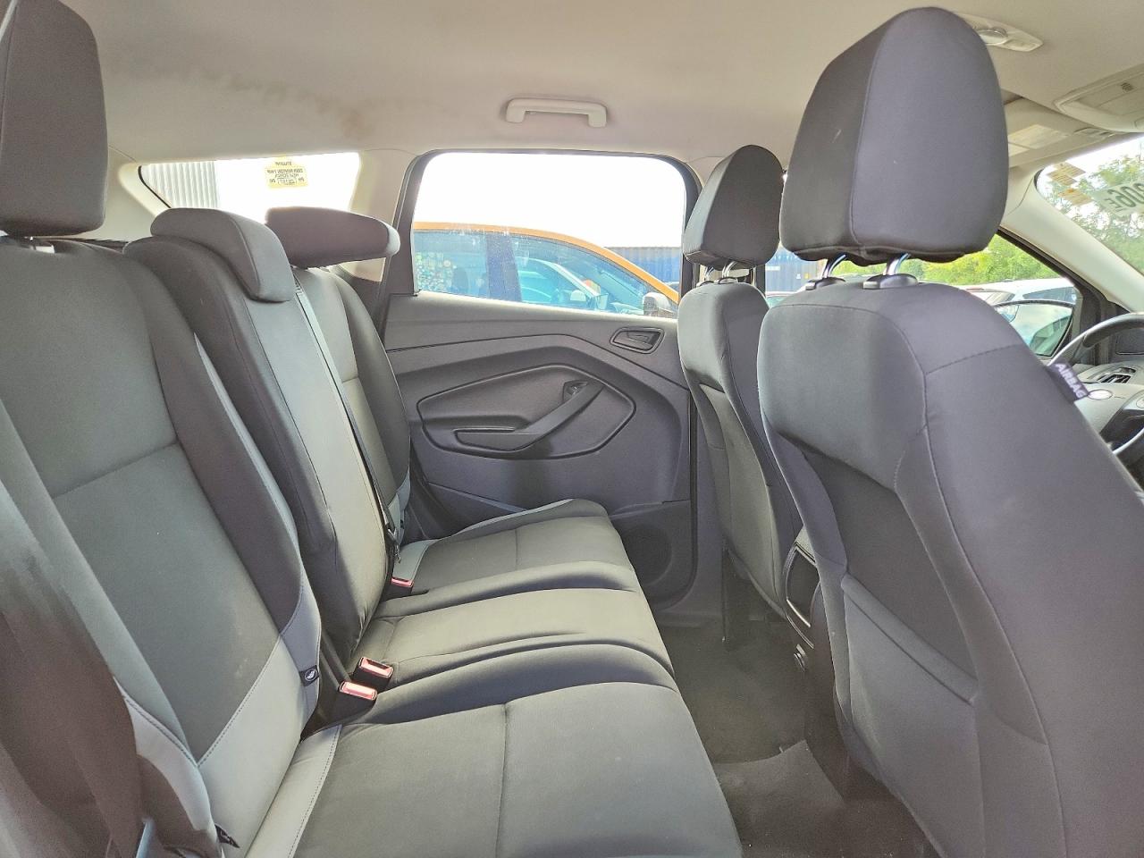 2013 Ford Escape S White vin: 1FMCU0F71DUD50320