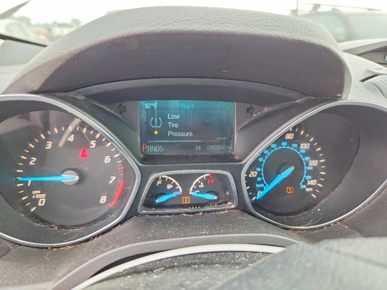 2014 Ford Escape S Silver vin: 1FMCU0F71EUA43568