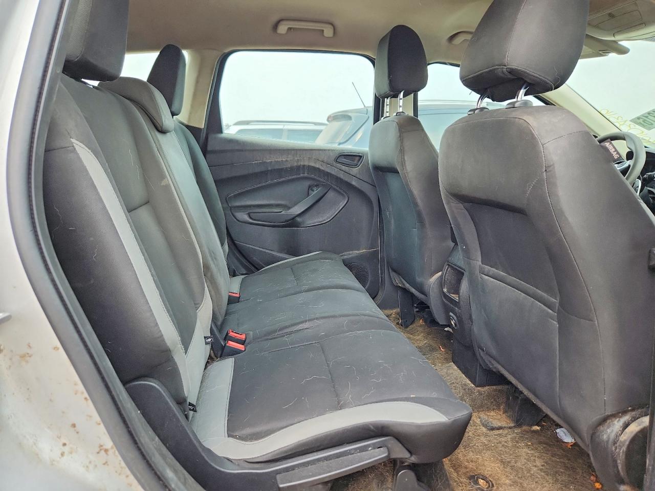 2014 Ford Escape S Silver vin: 1FMCU0F71EUA43568