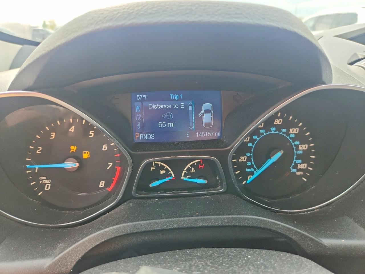 2014 Ford Escape S Orange vin: 1FMCU0F71EUB41418