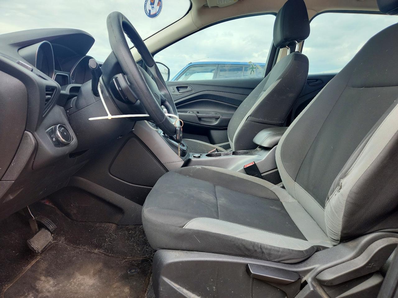 2014 Ford Escape S Orange vin: 1FMCU0F71EUB41418