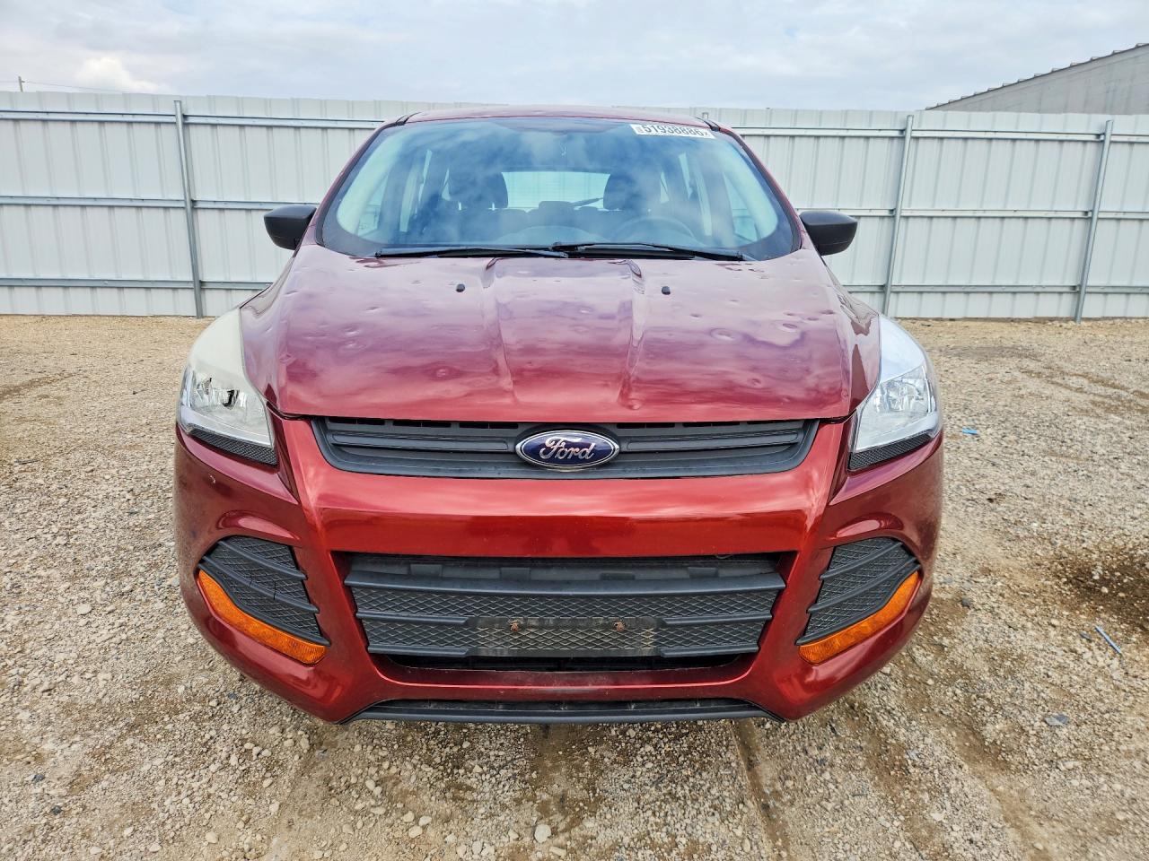 2014 Ford Escape S Orange vin: 1FMCU0F71EUB41418