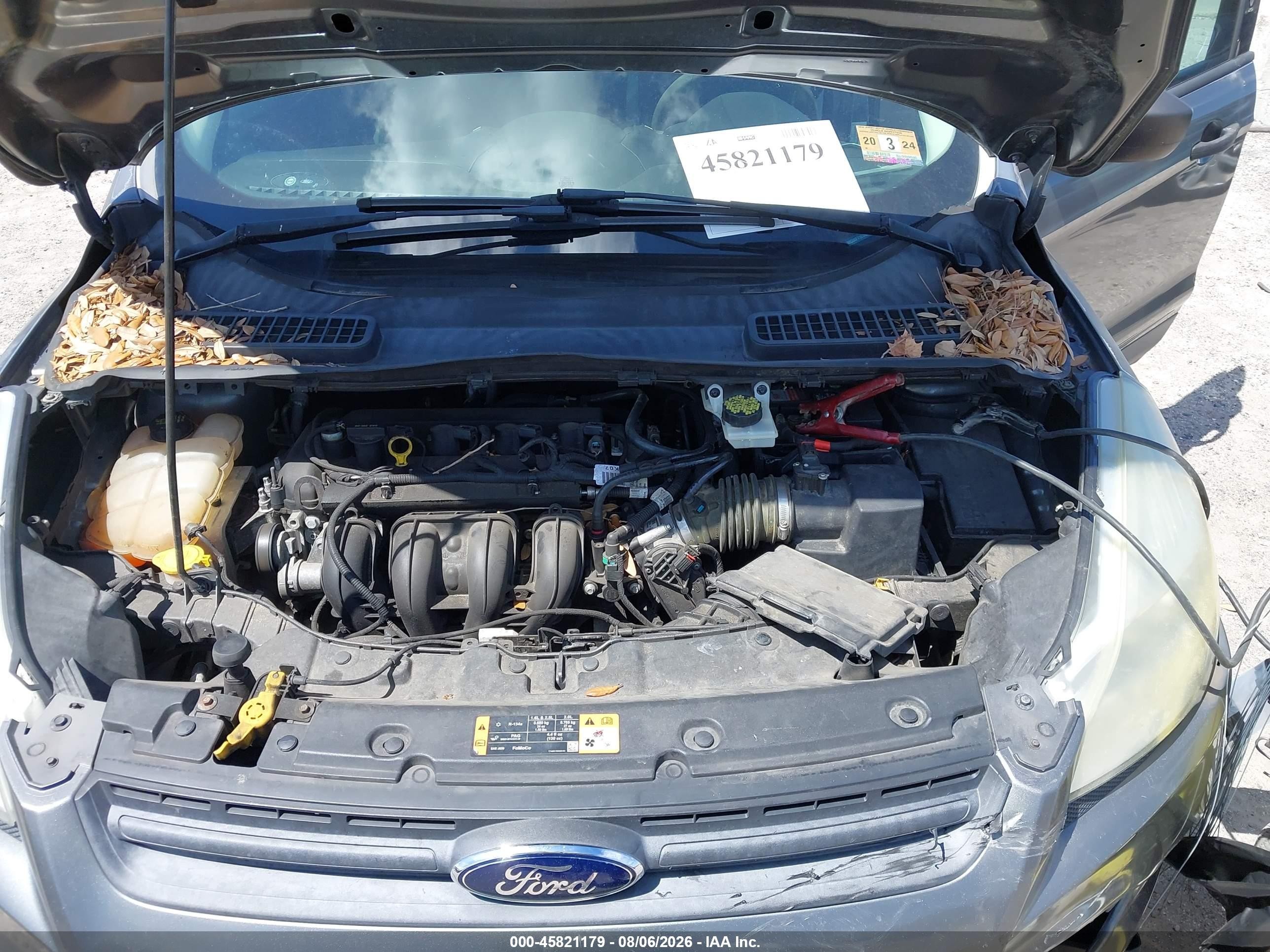 2014 Ford Escape S Серый vin: 1FMCU0F71EUB55903