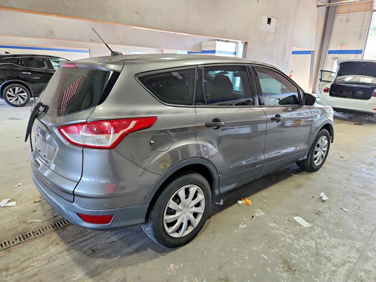 2014 Ford Escape S Gray vin: 1FMCU0F71EUB76914