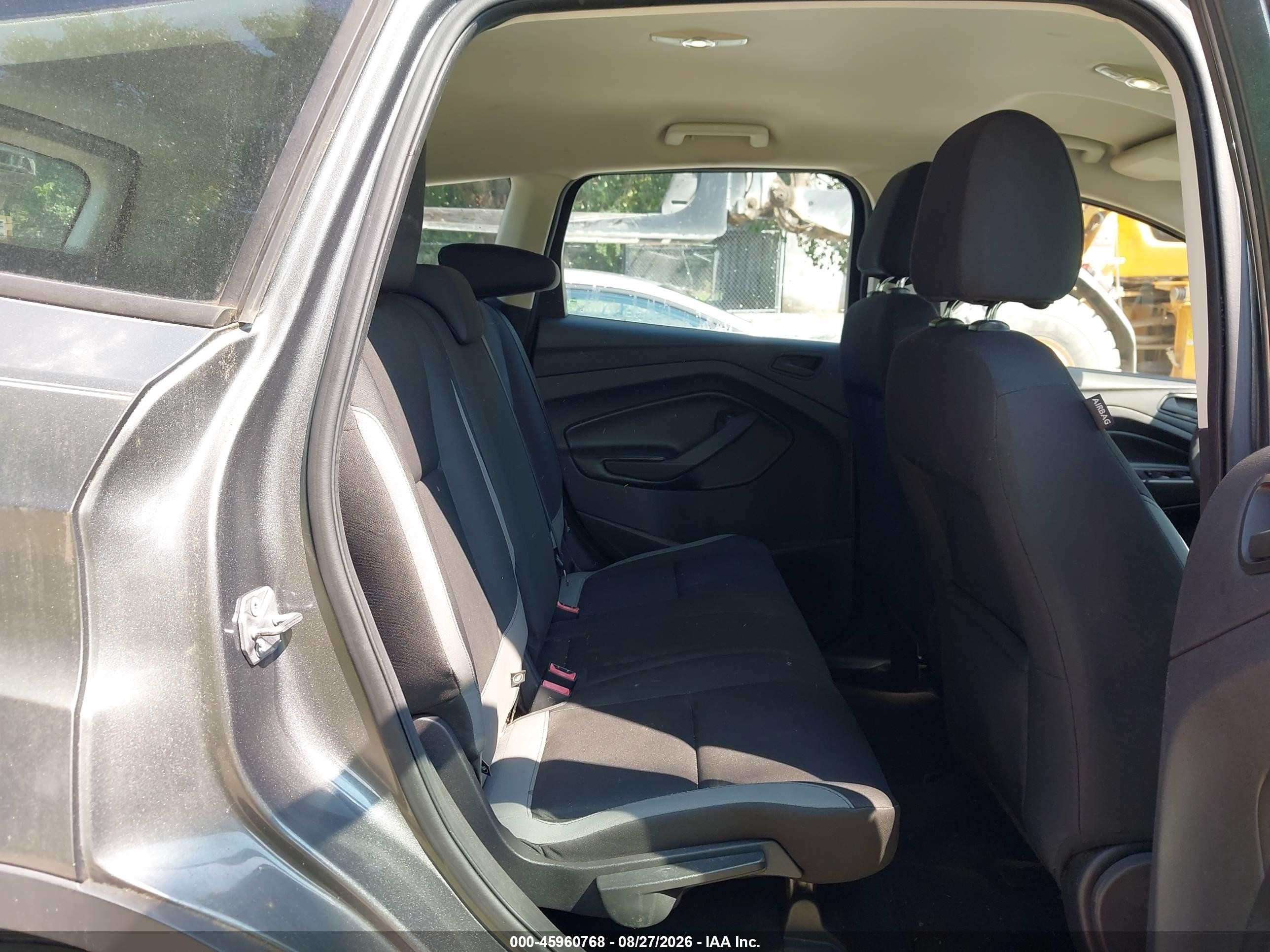 2014 Ford Escape S Gray vin: 1FMCU0F71EUC16148