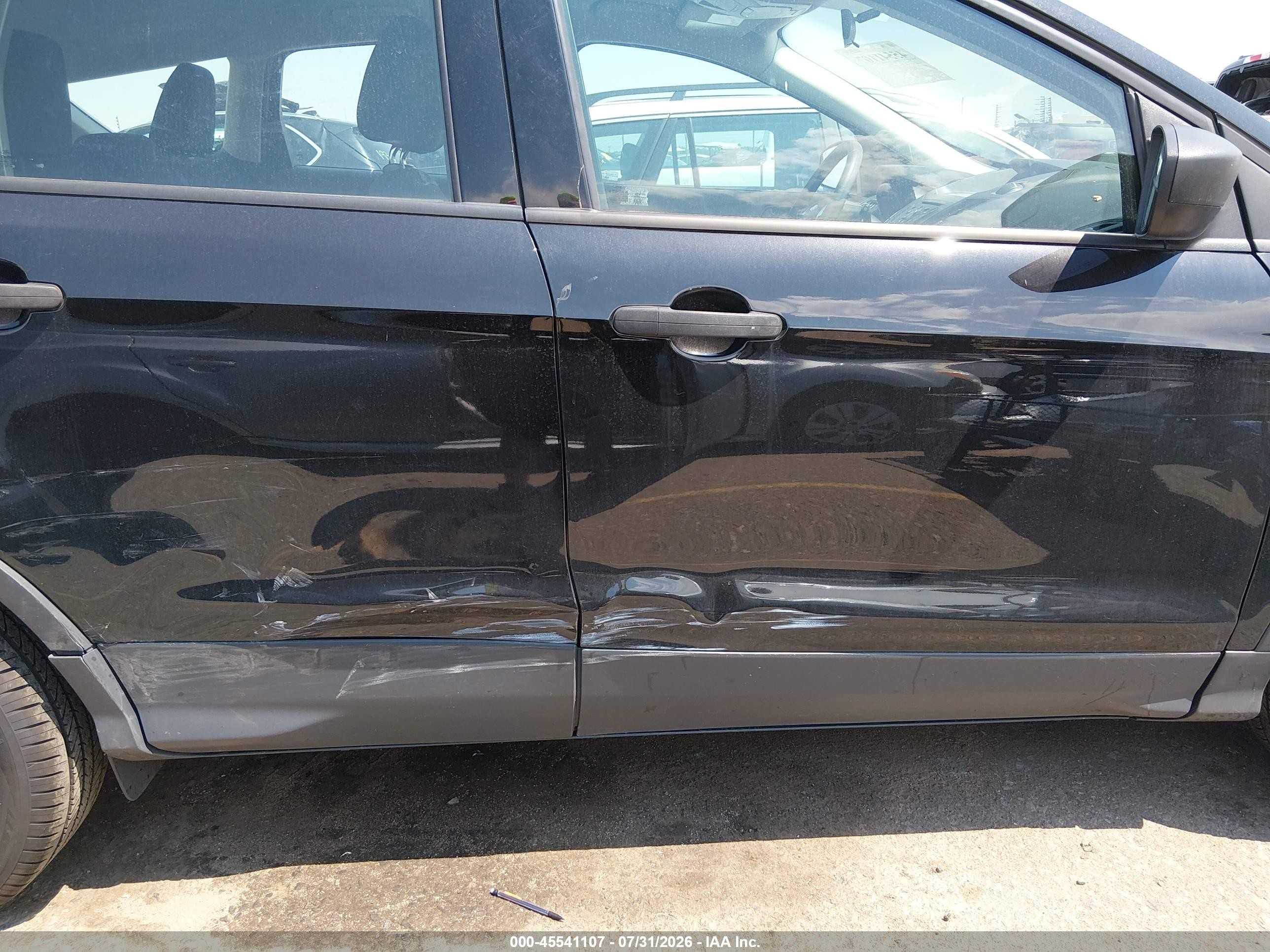 2014 Ford Escape S Black vin: 1FMCU0F71EUC21642