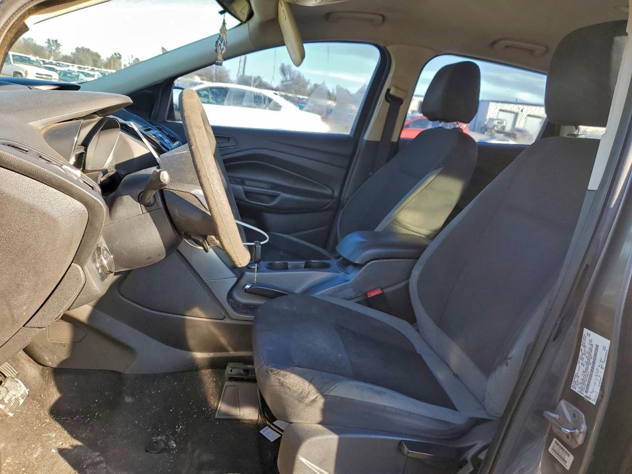 2014 Ford Escape S Gray vin: 1FMCU0F71EUC59310
