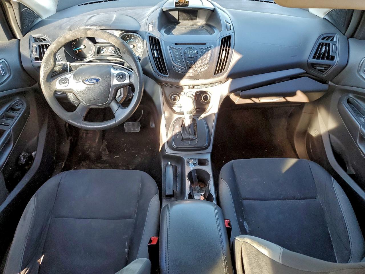 2014 Ford Escape S Gray vin: 1FMCU0F71EUC59310